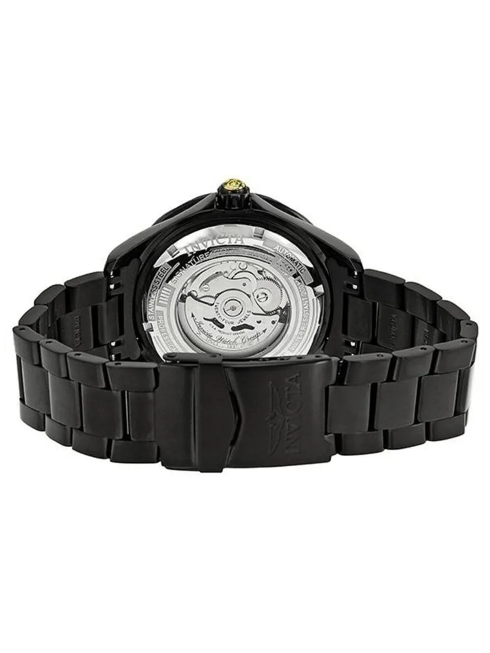 NWT Invicta Ocean Ghost III White Dial Black Ionic Men's Watch